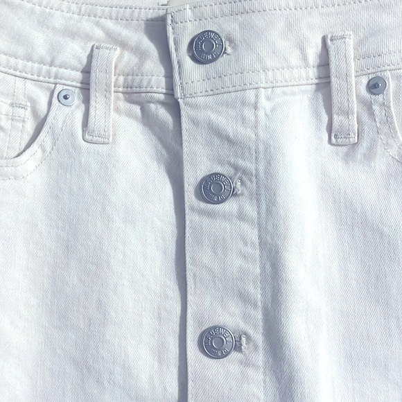 NWT MADEWELL Denim High-Waist Midi Skirt in Vintage Canvas Wash Sz 27 - Picture 12 of 15